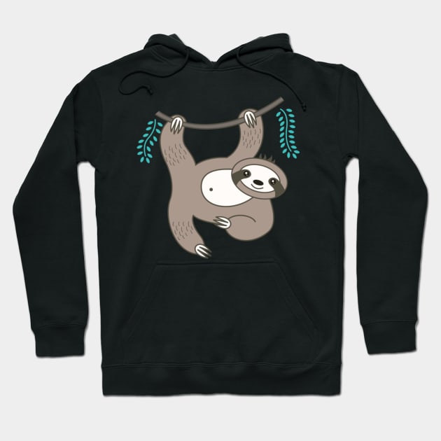 Sloth Hoodie by Savvalinka